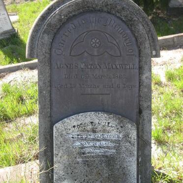 MAXWELL Agnes Paton -1866 :: MAXWELL Robert Miller -18?5