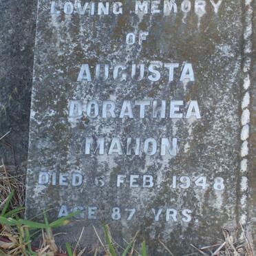MAHON Augusta Dorathea -1948