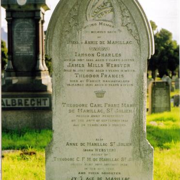 de MARILLAC St Julien :: WEBSTER_1