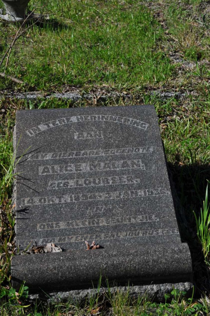 MALAN Alice nee LOUBSER 1894-1926 :: MALAN