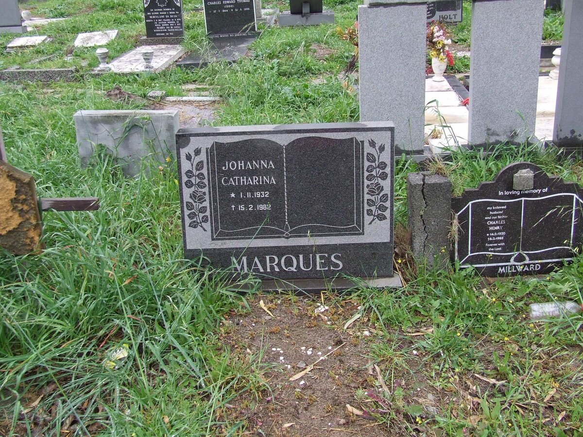 MARQUES Johanna Catharina 1932-1982