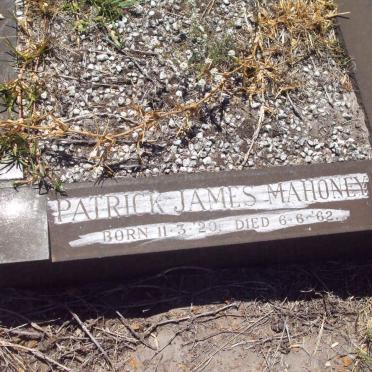 MAHONEY Patrick James 1920-1962