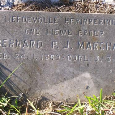 MARCHAND Bernard P.J. 1889-1969