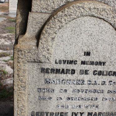 MARCHAND Bernard De Coligny 1885-1942