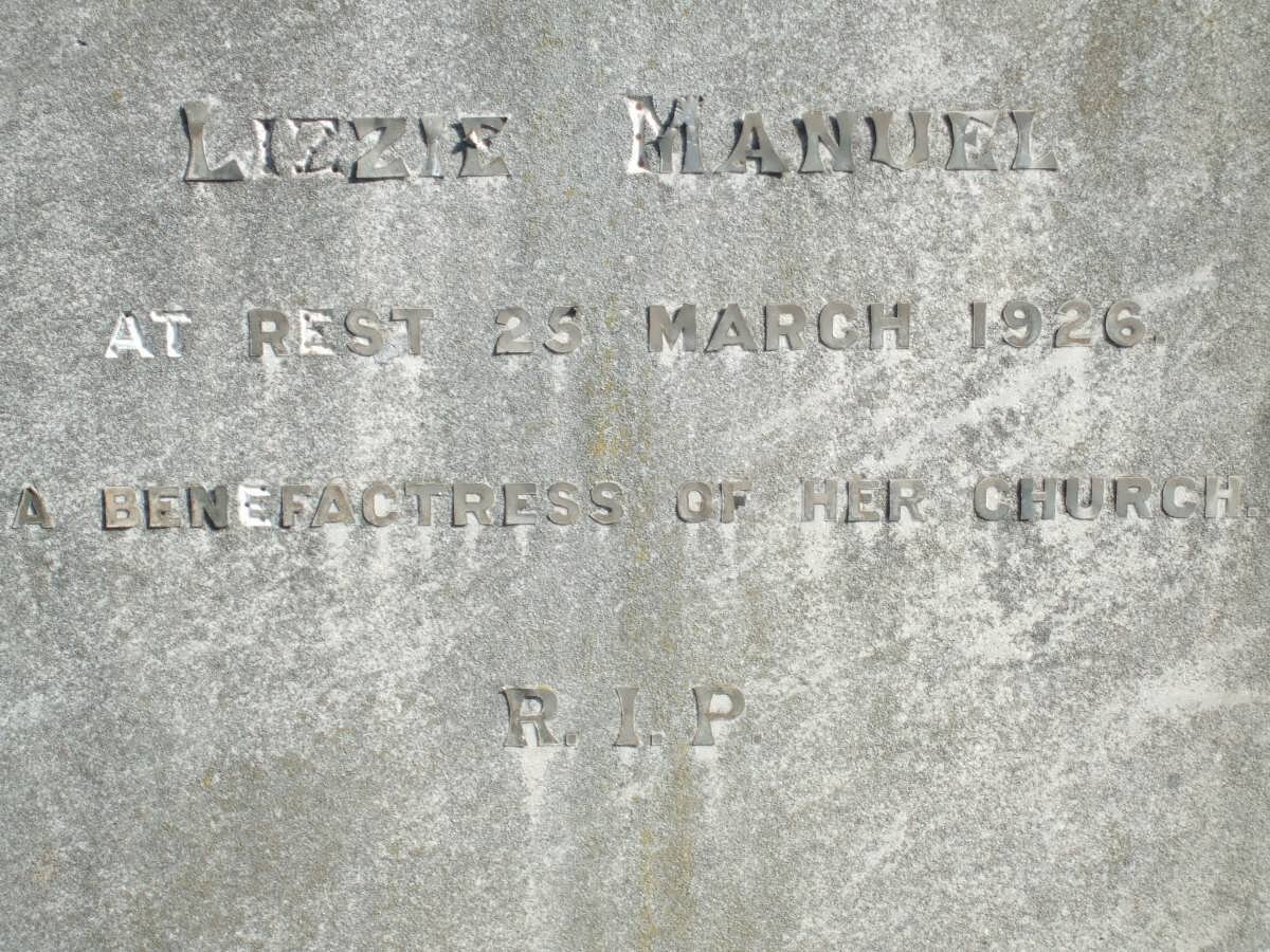 MANUEL Lizzie -1926