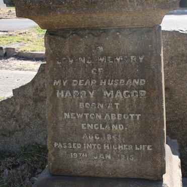 MAGOR Harry 18?? -1915