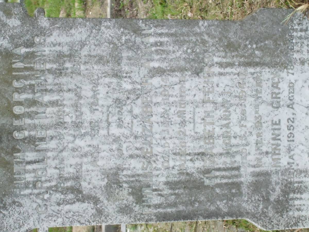 MATHEWS :: ALLAN :: FEHRS :: GRAY