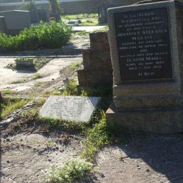 MARAIS Johannes Stefanus 1897-1955 &amp; Gladys Mabel 1899-1979 :: PRINS Daniel Rossouw 1912-1989 &amp; Iris Eileen 1913-1996