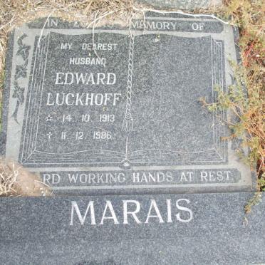 MARAIS Edward Luckhoff 1913-1986