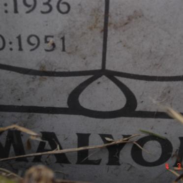 MALYON William 1893-1956 :: MALYON Bertram ?onald 1936-1951