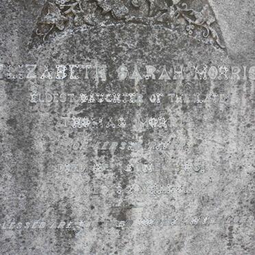MORRIS Elizabeth Sarah -1905