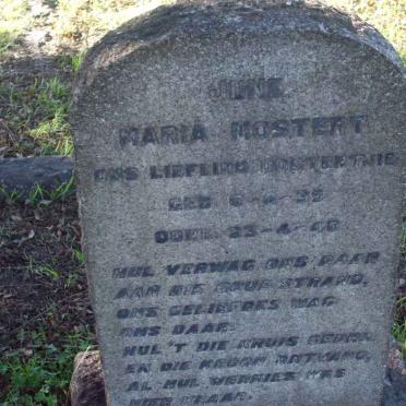 MOSTERT June Maria 1939-1940