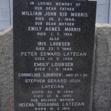 MORRIS :: LATEGAN :: LOUBSER