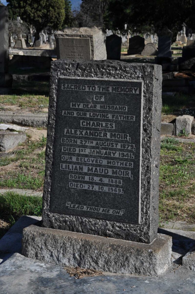 MOIR Charles Alexander 1879-1941 &amp; Lilian Maud 1888-1969