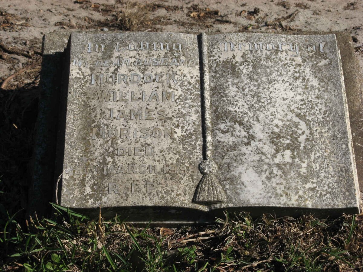 MORISON Murdock William James -1958