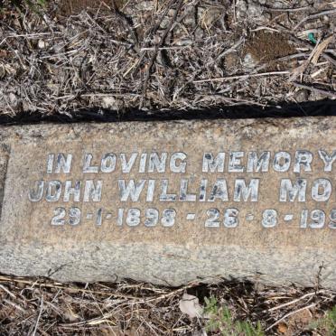 MOORE John William 1898-1954