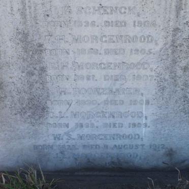 MORGENROOD :: SCHENCK :: BOONZAAIER