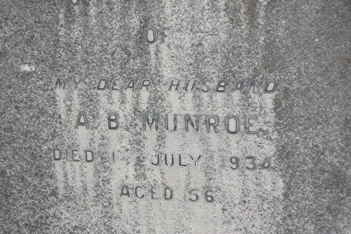 MUNROE A.B. -1934