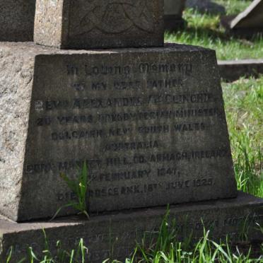 McCLINCHIE Alexander 1847-1925