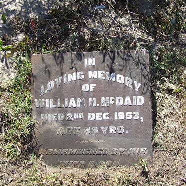 McDAID William H. -1953