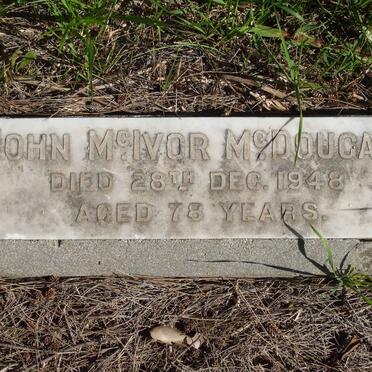 McDOUGALL John McIver -1948