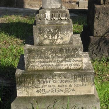 McHUGH Peter -1913 &amp; Elizabeth -1913