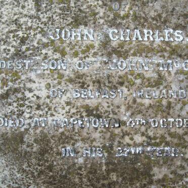 McCULLOUGH John Charles  -1902 