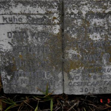 MILISCH Otto Carl Hermann 1836-1916 &amp; Hermine A.M. RABE 1839-1926