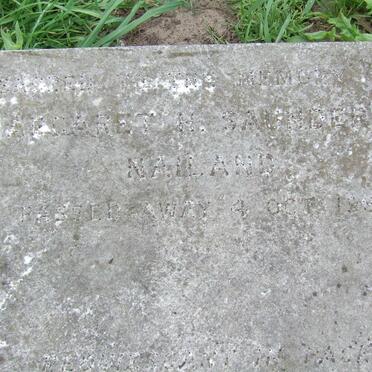 NAILAND Margaret H. Saunders -1961