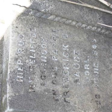 NAUDE Frederick C. -1948