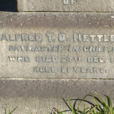 NETTLETON Alfred T.D. -1923