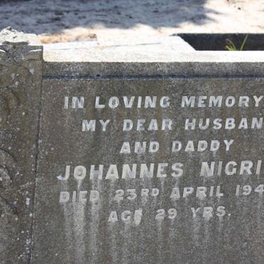 NIGRINI Johannes -1948