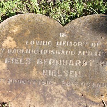 NIELSEN Niels Bernhardt Wiff 1910-1947