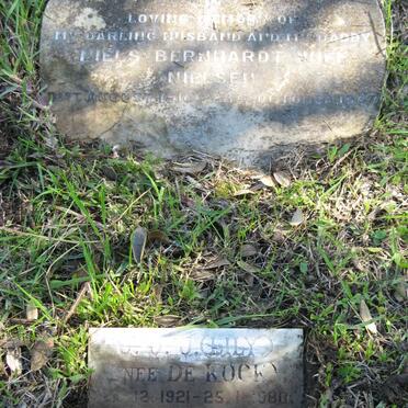 NIELSEN Niels Bernhardt Wiff 1910-1947 &amp; C.J.J. DE KOCK 1921-1980