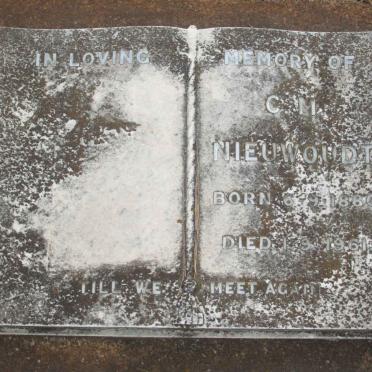 NIEUWOUDT C.M. 1880-1961