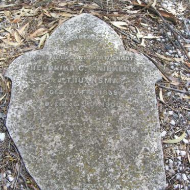 NIEKERK Hendrika C., v. nee TUINSMA 1839-1900