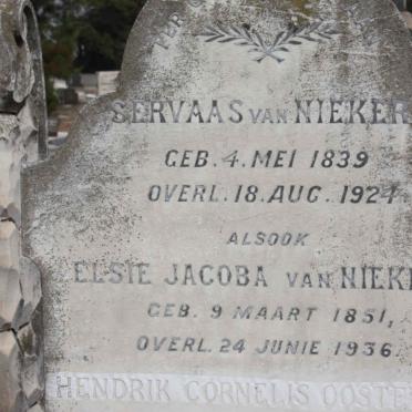 NIEKERK, van :: VAN SCHOOR