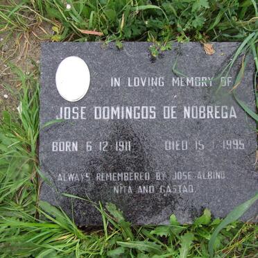 NOBREGA Jose Domingos, de 1911-1995