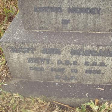 NOTT Mary Ann Margaret -1930