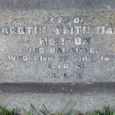 NORTON Dorothy Edith Mabel -1948
