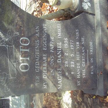 OTTO Magiel Daniel 1936-1977