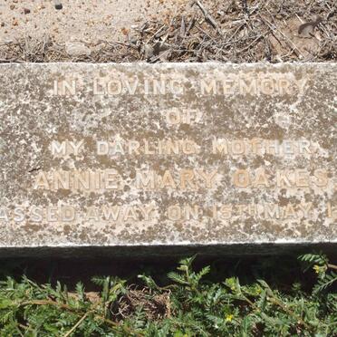 OAKES Annie Mary -1949