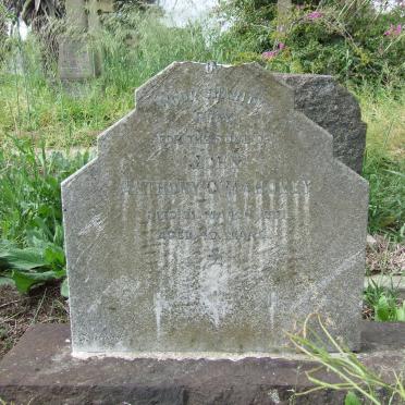 O'MAHONEY John Anthony -1921