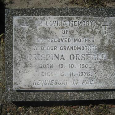 ORSELLI Crispina 1906-1976