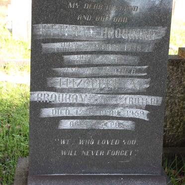 OUKAMP Peter W. -1948 &amp; Elizabeth M. KROUKAMP nee TRUTER -1959