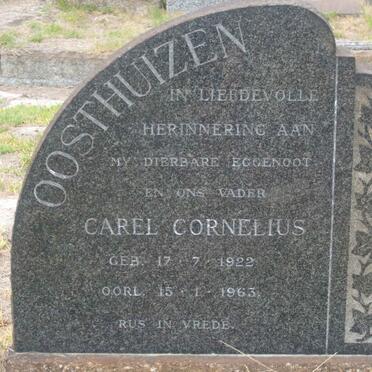 OOSTHUIZEN Carel Cornelius 1922-1963