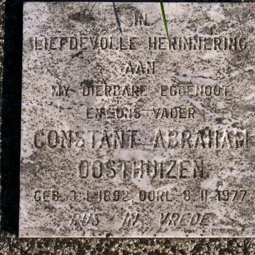 OOSTHUIZEN Constant Abraham 1892-1977