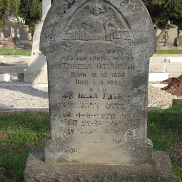 OTTORINO ?nti &amp; Thresa 1888-1935