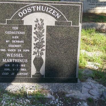 OOSTHUIZEN Wessel Marthinus 1913-1982