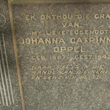 OPPEL Johanna Catrinna 1887-1942